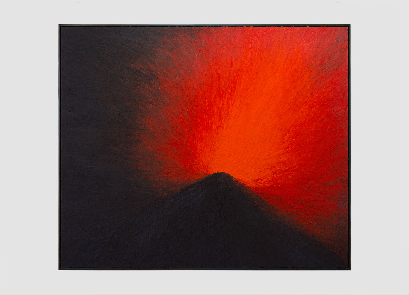 Brice Guilbert, Fournez, 2026. Oil stick on wood, 82 5/8 x 98 3/8 in <br>(210 x 250 cm)